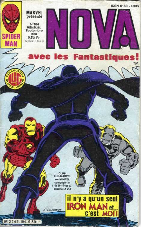 Scan de la Couverture Nova n 104